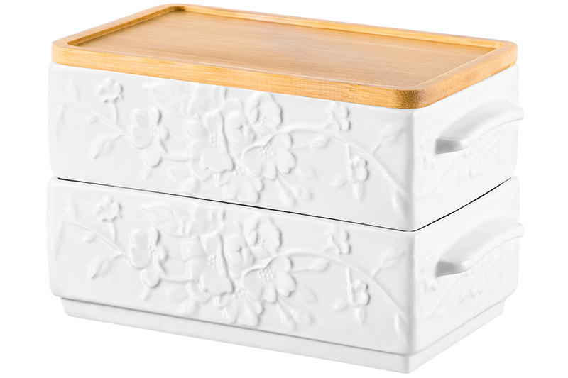 БЫЛО 1304 руб!! Набор 2 блюд д/холодца 800 мл 20,5*12*12 см