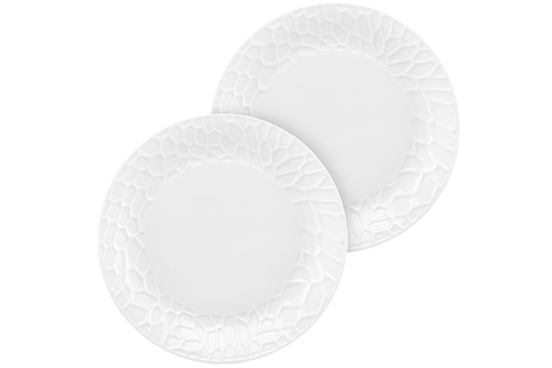 БЫЛО 638руб! Набор тарелок для закуски 2 пр. 18,5*18,5*2 см
