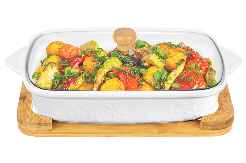 БЫЛО 2808 руб!! Блюдо д/зап и серв 37*21*12 см 1,9 л