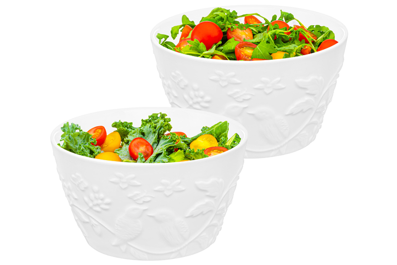 БЫЛО 643 руб!! Набор салатников 2 пр. 13,3*13,3*7,4 см 610 мл