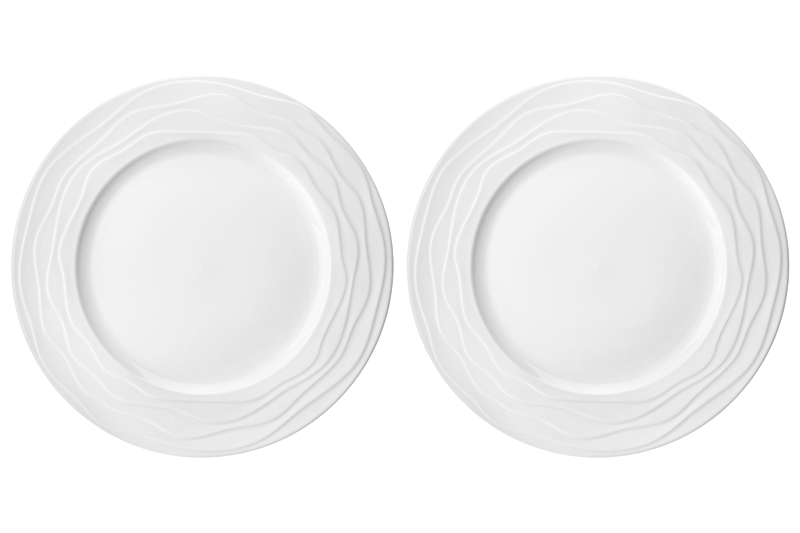 БЫЛО 1507руб! Набор тарелок 2 пр. 28*28*2,5 см