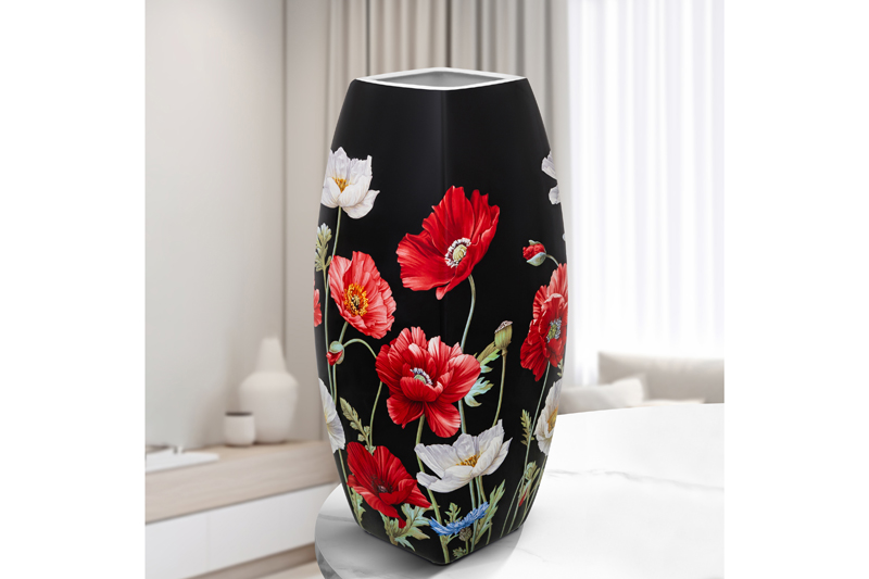 БЫЛО 1840руб!!* Ваза 2,2 л 11,5*11,5*26 см