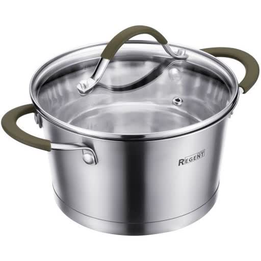 Кастрюля со стекл. крышкой 3,2л; 20x11,5 см Linea OLIVA