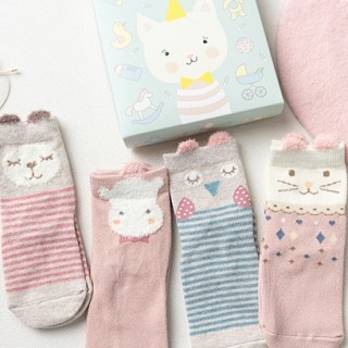 Набор детских носков «Котенок-2», 4 пары2