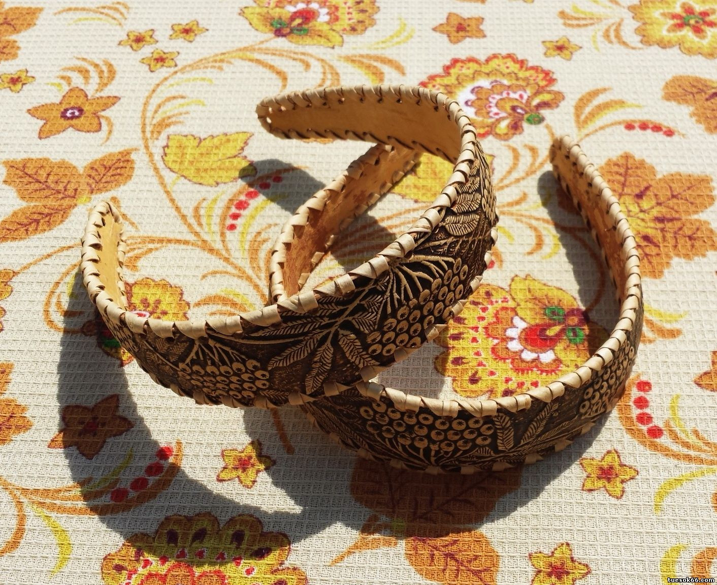 Бейсболка из бересты