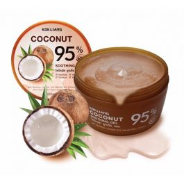 Гель смягчающий с гиалуроновой кислотой для сухой кожи Kokliang Coconut 95% Soothing Gel, 300 мл.