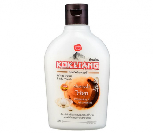 Осветляющий жемчужный гель для душа KokLiang Whitening & Nourishing White Pearl Body Wash
