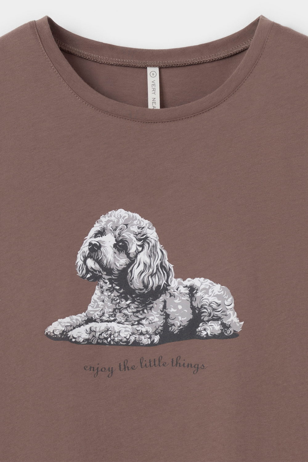 VN Сорочка Е 10065 капучино VN