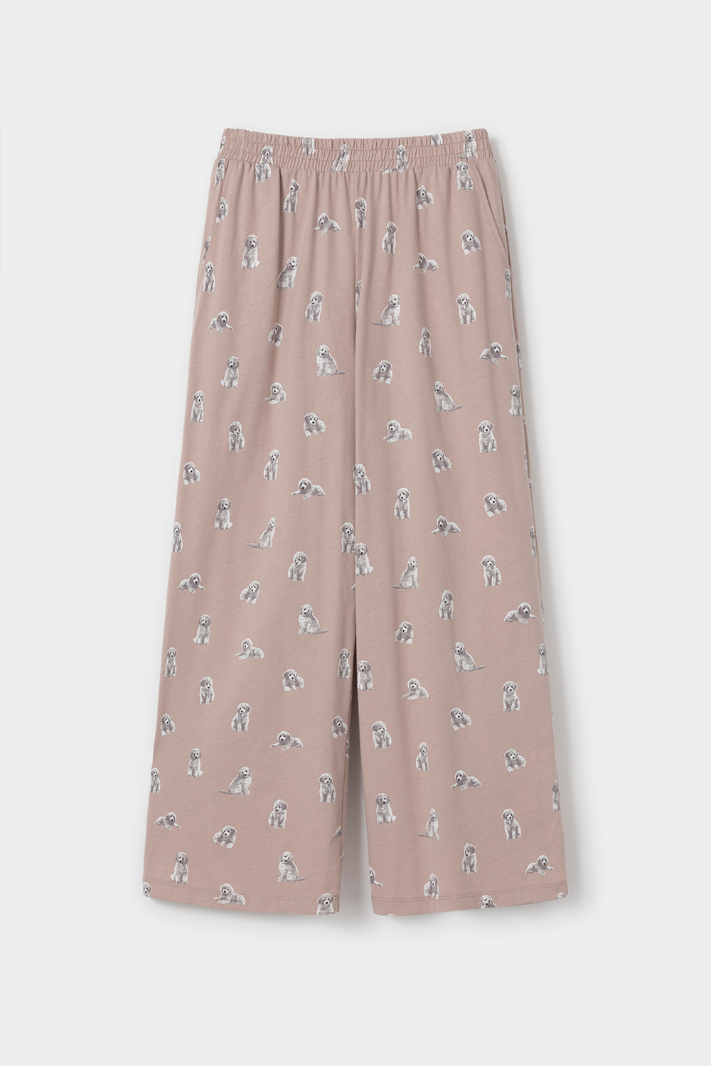 VN Пижама Е 20178 кофейный, забавные пудели VN