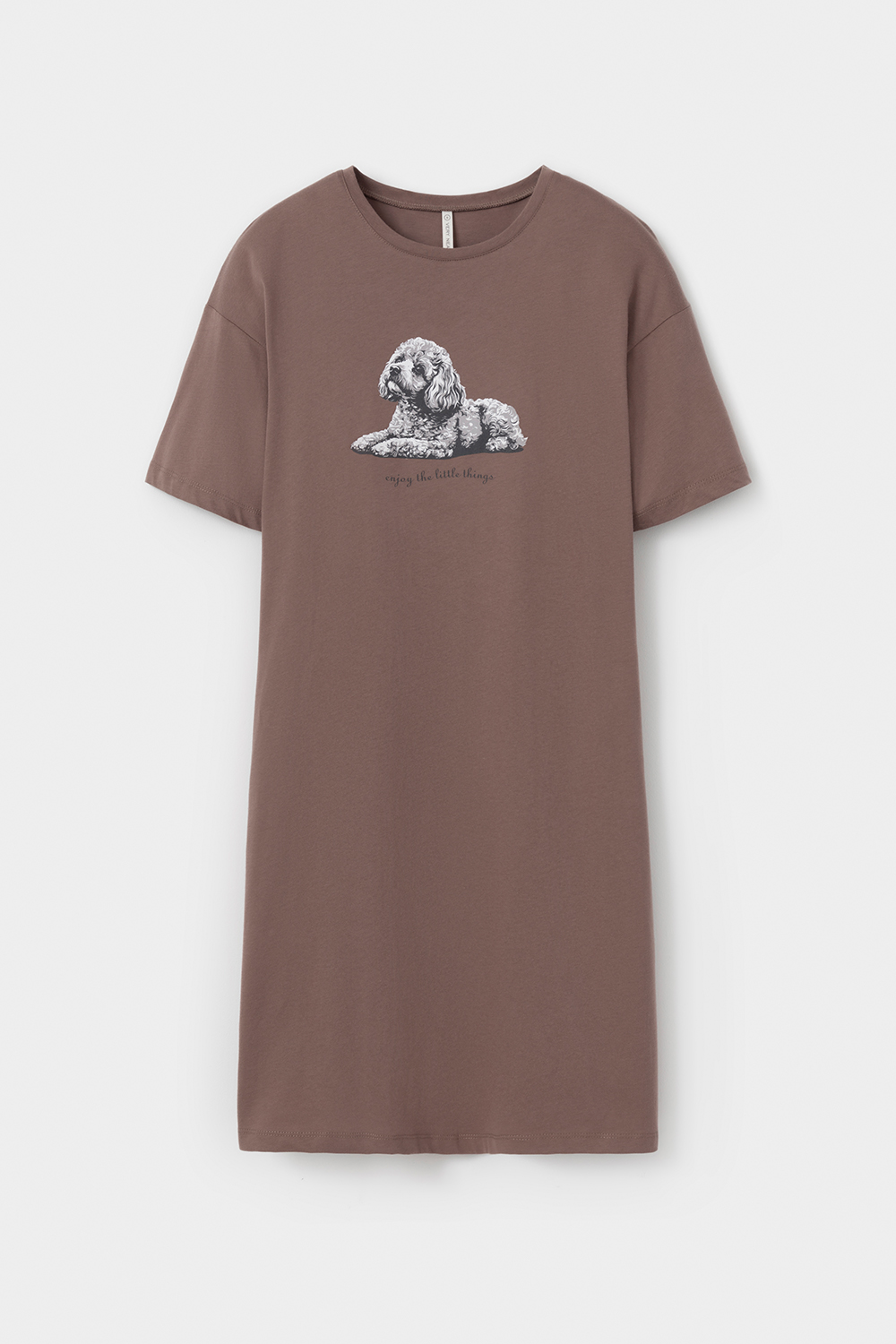 VN Сорочка Е 10065 капучино VN