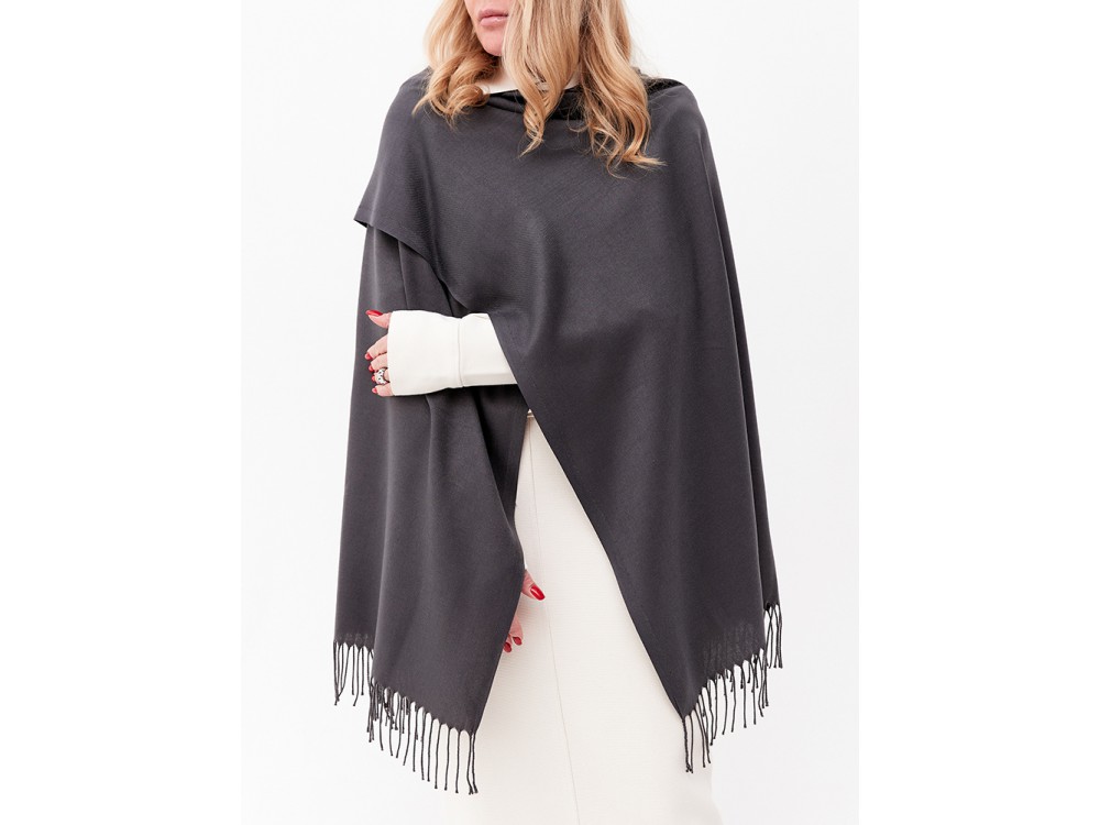 Палантин Pashmina женский Lanotti/Бордовый