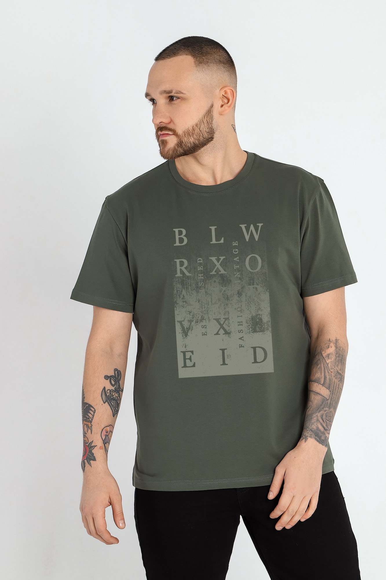 СТ.ЦЕНА 915 руб//Фуфайка (футболка) мужская Клаб-3У