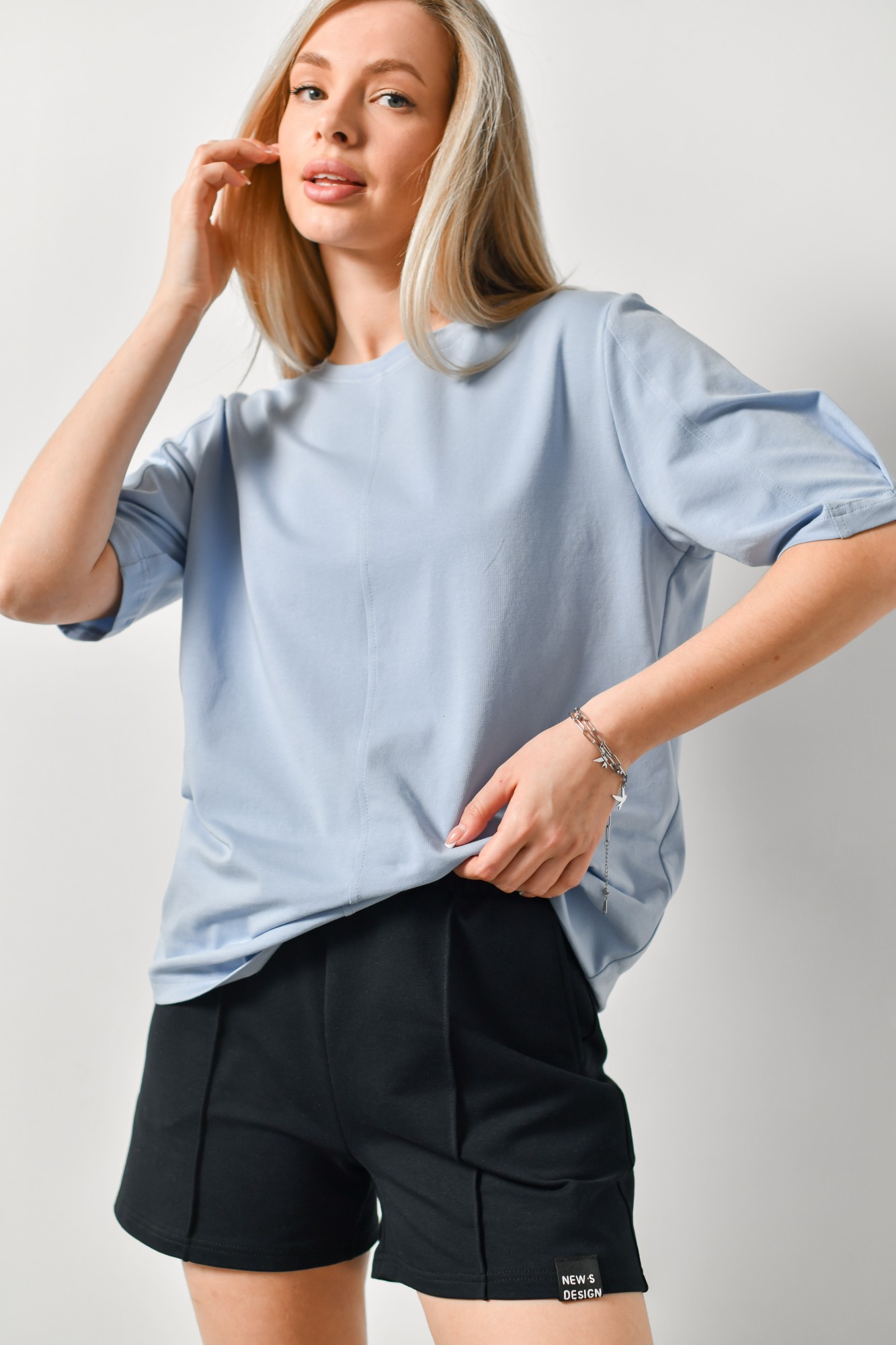 СТ.ЦЕНА 850 руб//Фуфайка (футболка) женская Гретта-2