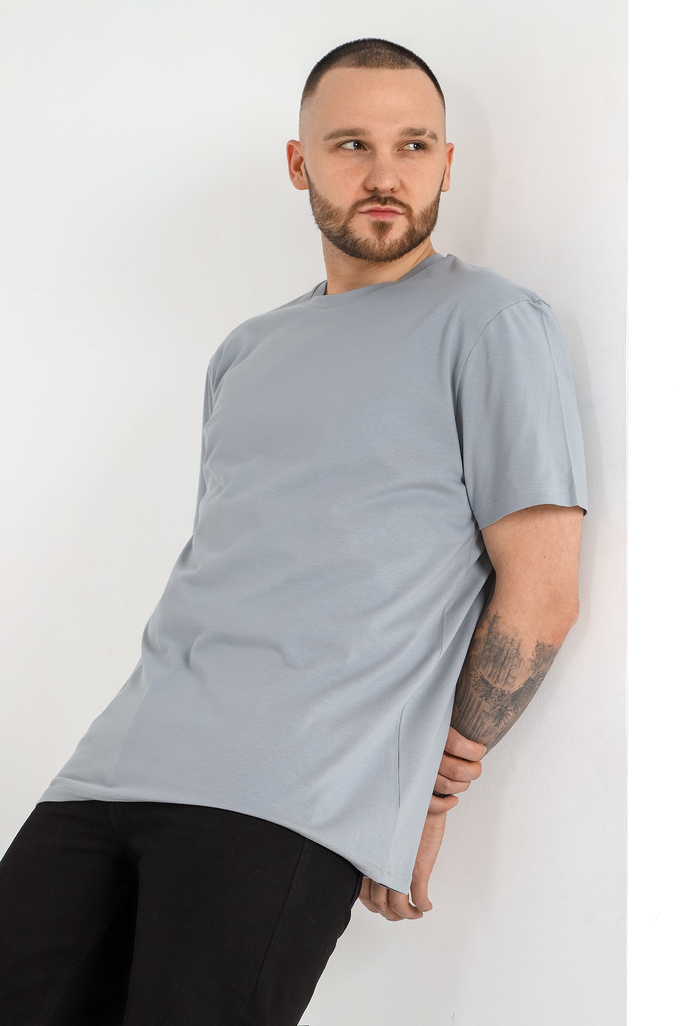 СТ.ЦЕНА 675 руб//Фуфайка (футболка) мужская Клаб-1У