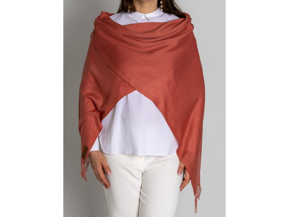 Палантин облегченный Pashmina Lanotti/айвори