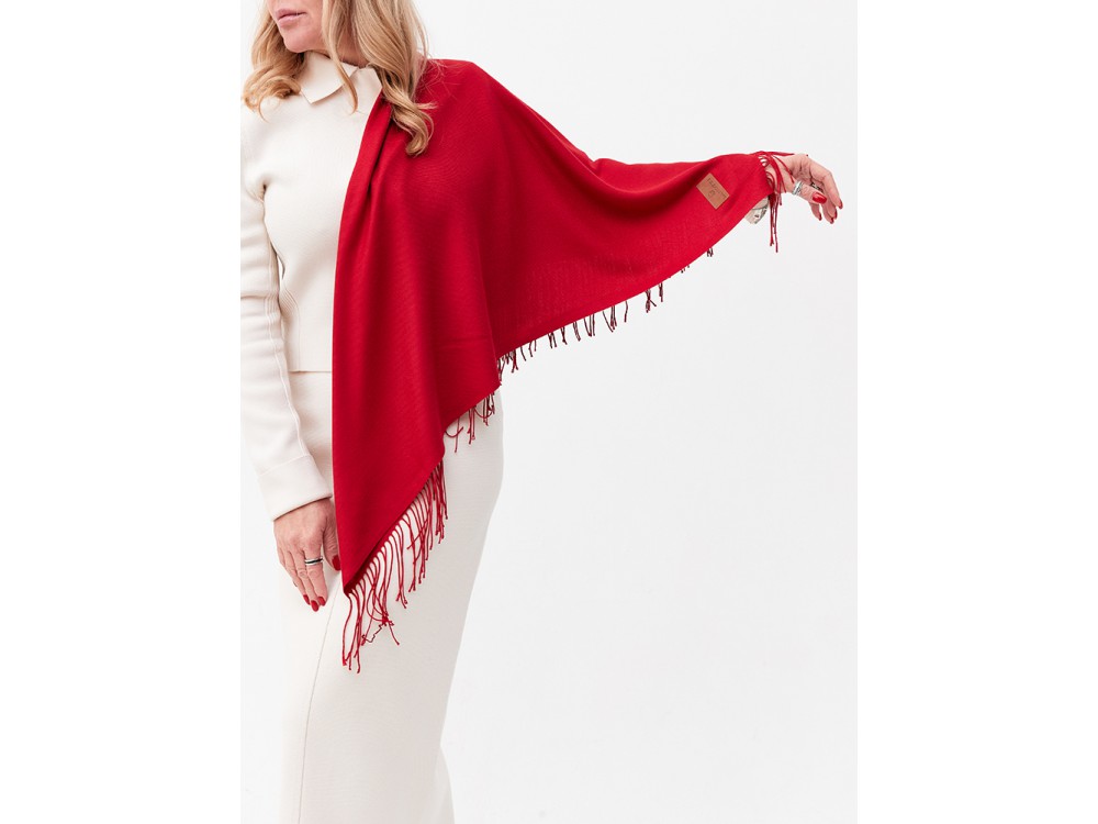 Платок Pashmina женский Lanotti/красный