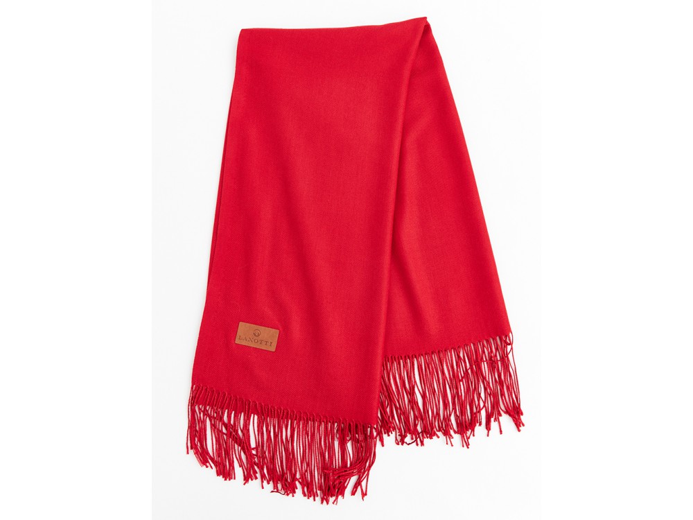 Платок Pashmina женский Lanotti/красный