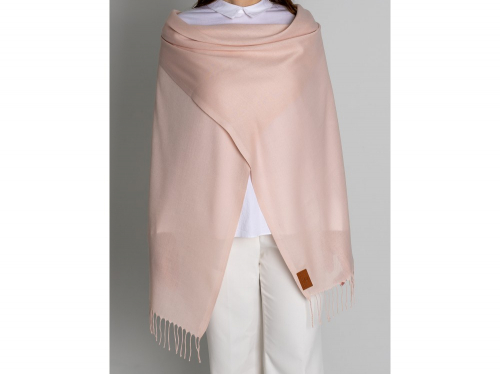 Палантин облегченный Pashmina Lanotti/светло-розовый