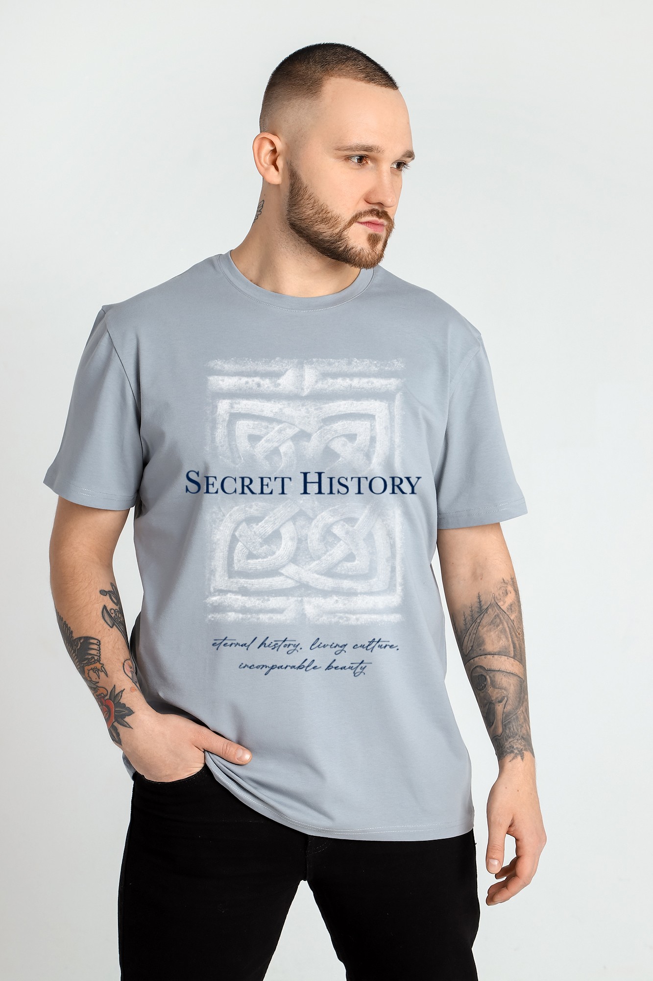 СТ.ЦЕНА 915 руб//Фуфайка (футболка) мужская Клаб-6У