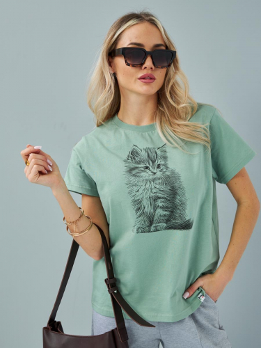 Футболка женская арт. 12722/Kitten