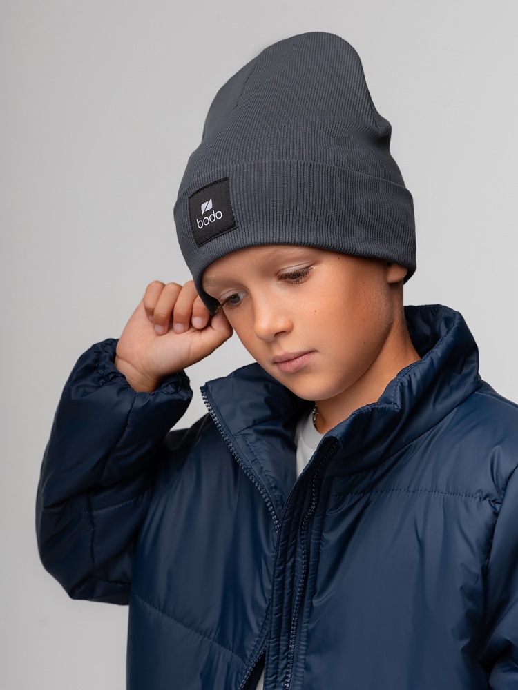 Шапка 10-271MU; графит