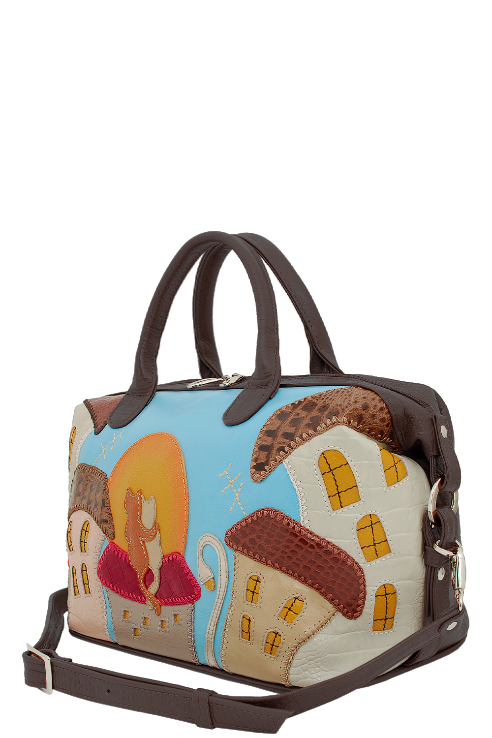 Сумка с аппликацией ЛИКВИДАЦИЯ КОЛЛЕКЦИИ ДС-195-195