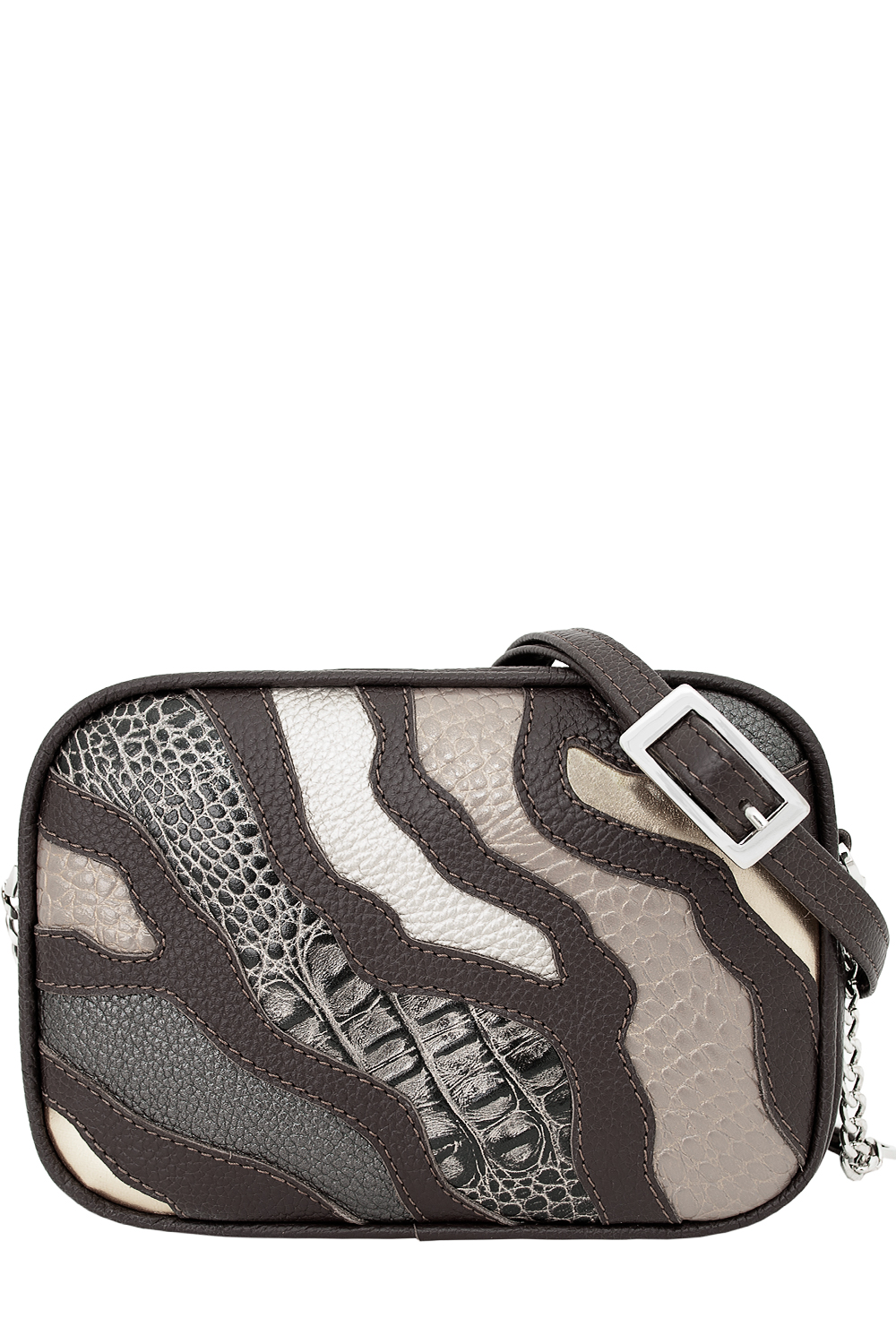 Сумка с аппликацией ЛИКВИДАЦИЯ КОЛЛЕКЦИИ мокко ДС-340-178