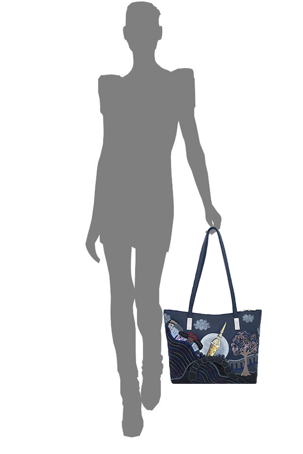 Сумка с аппликацией ЛИКВИДАЦИЯ КОЛЛЕКЦИИ ДС-356-90