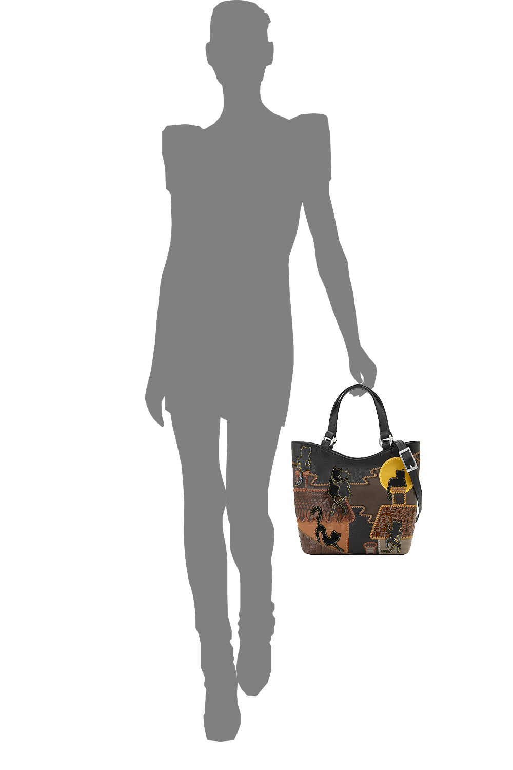 Сумка с аппликацией ЛИКВИДАЦИЯ КОЛЛЕКЦИИ ДС-189-143