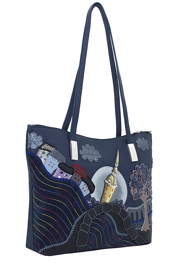 Сумка с аппликацией ЛИКВИДАЦИЯ КОЛЛЕКЦИИ ДС-356-90