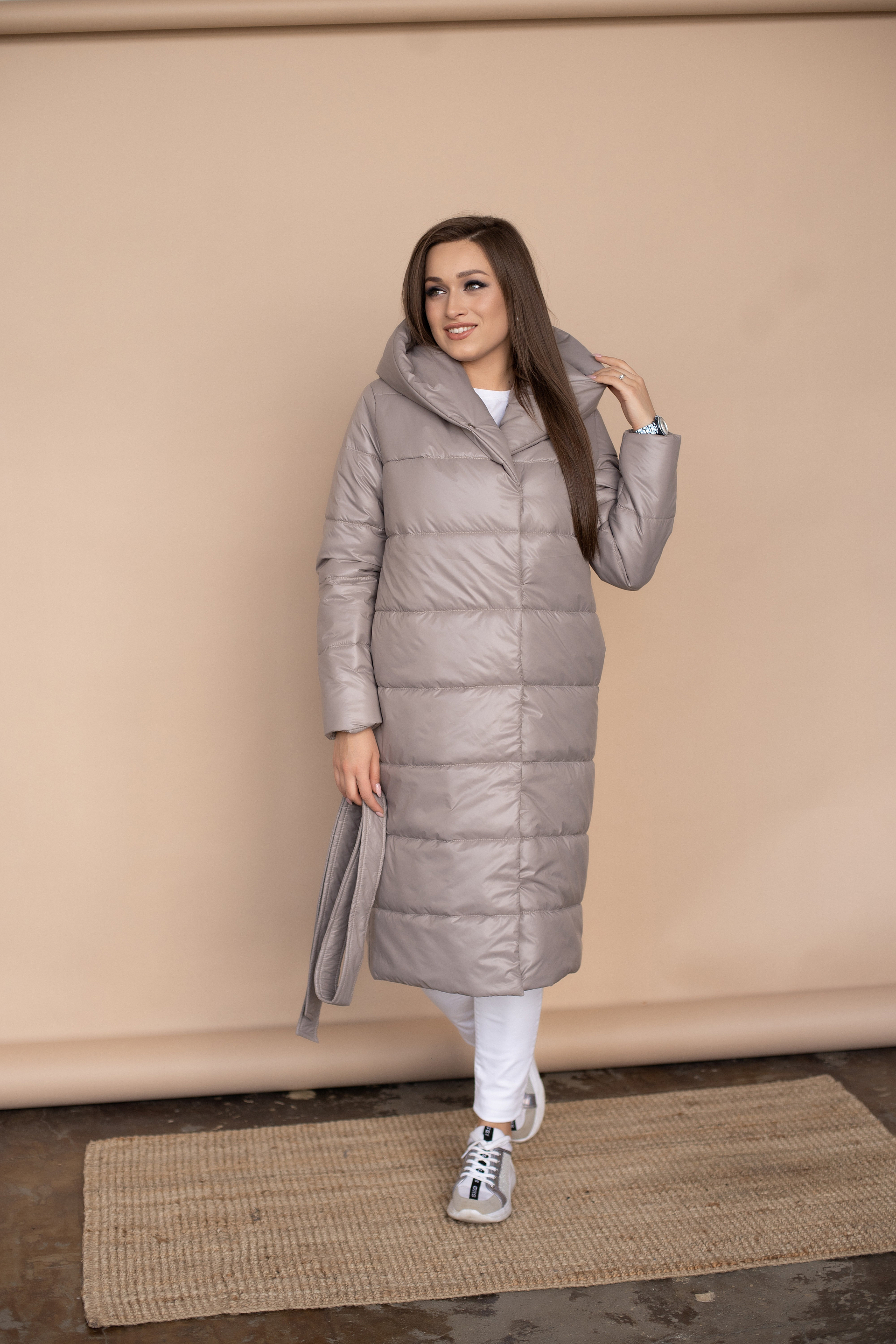 Ст.цена 4500р. Куртка женская демисезонная 22910 (какао)