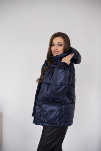 Ст.цена 2875р. Куртка женская демисезонная 22670 (navy)