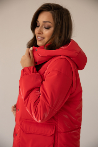 Ст.цена 2875р. Куртка женская демисезонная 22670 (red)