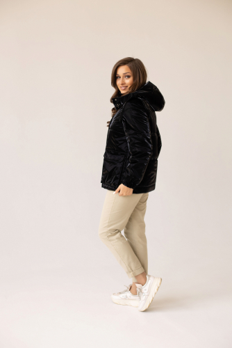 Ст.цена 2875р. Куртка женская демисезонная 22670 (black)