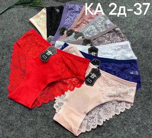 Трусы женские 5 шт (разного цвета,без выбора), код 2536961