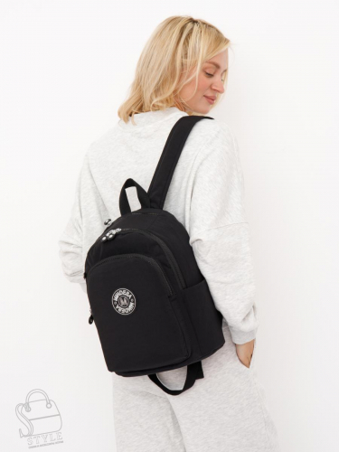 Рюкзак женский текстильный 8746MD black Mindesa