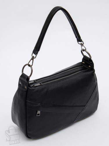 Сумка женская кожаная 33516NN black Natale Navetta