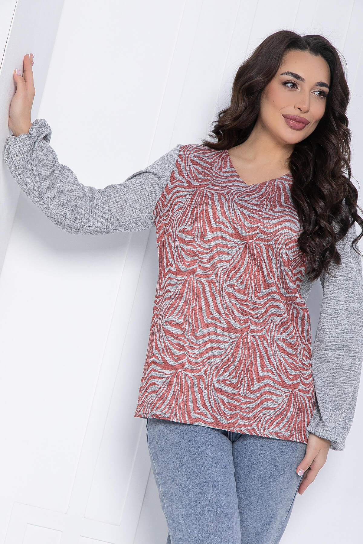 Джемпер Надин (серый) Б12531-25