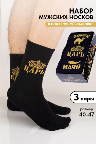 Носки мужские Мачо (набор 3 пары)