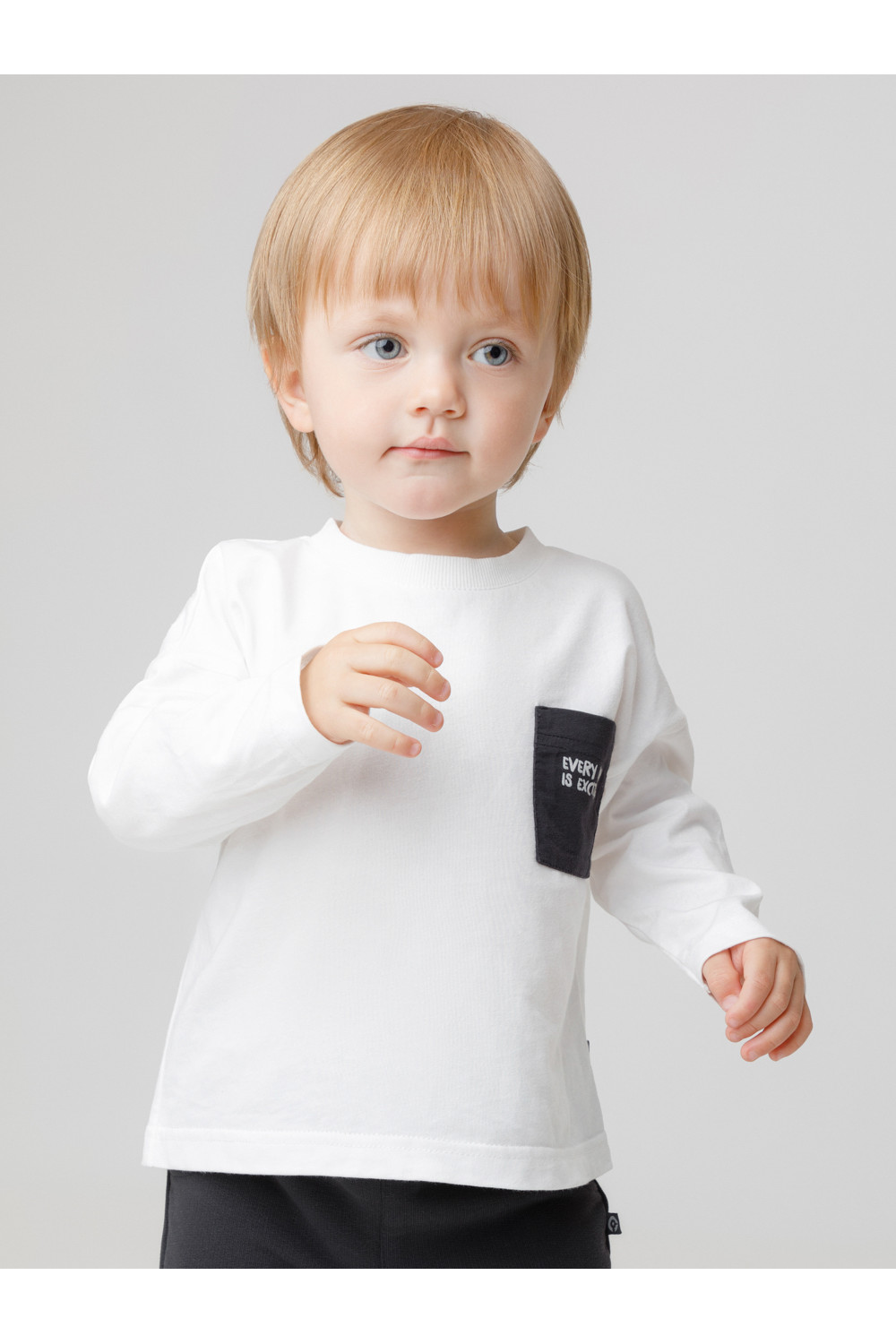Crockid Лонгслив КР 302847 молочный 0602 к598 Crockid
