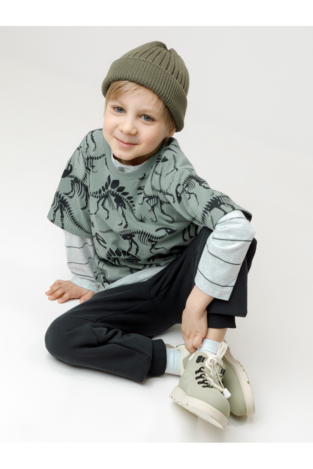 Crockid Брюки КР 400603 черный 4007 к610 Crockid