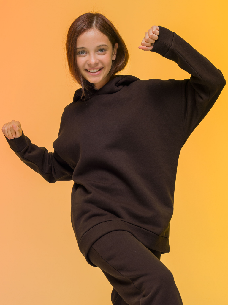 UFNK4323 Толстовка детская Шоколадный(50)