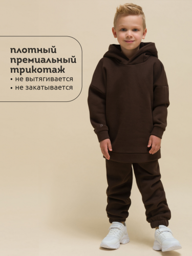 UFNK4323 Толстовка детская Шоколадный(50)