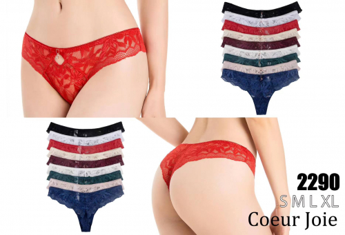 АРТ.  2290   ТРУСЫ- СТРИНГИ  Coeur Joie.