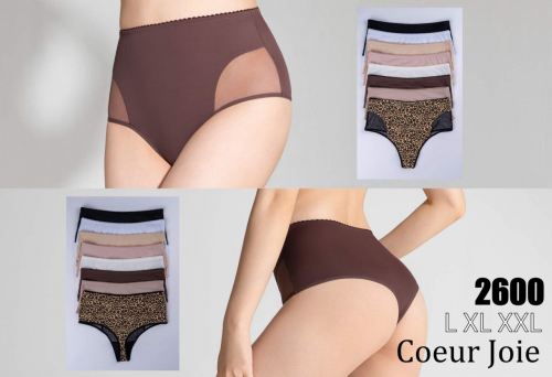 АРТ. 2600   ТРУСЫ - УТЯЖКА СТРИНГИ   Coeur Joie .