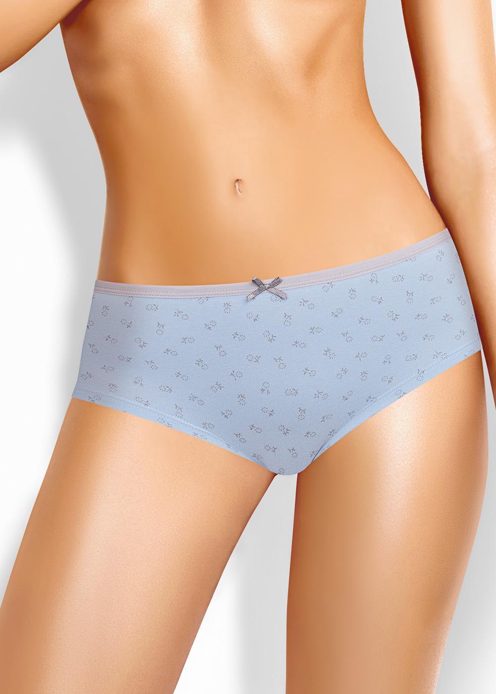 CLE SH1177/2 Трусы женские шорты SH1177/2 св.голубой/кофейный