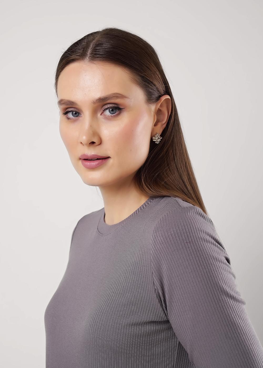 Ст.цена 650р CLE 156938/180шв Джемпер женский 156938/180шв Серый