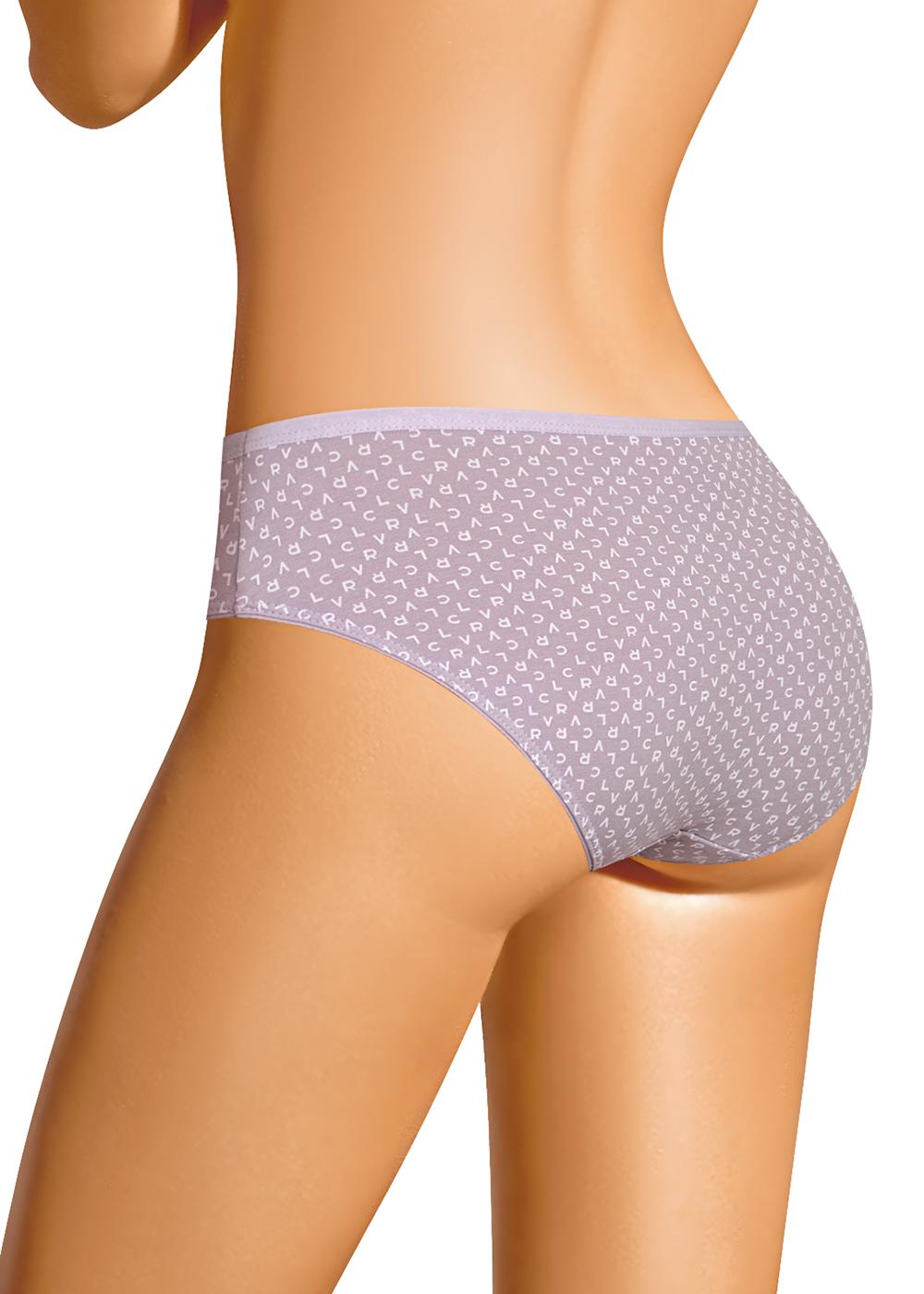 CLE B1186/1 Трусы женские бикини B1186/1 св.сиреневый/молочный