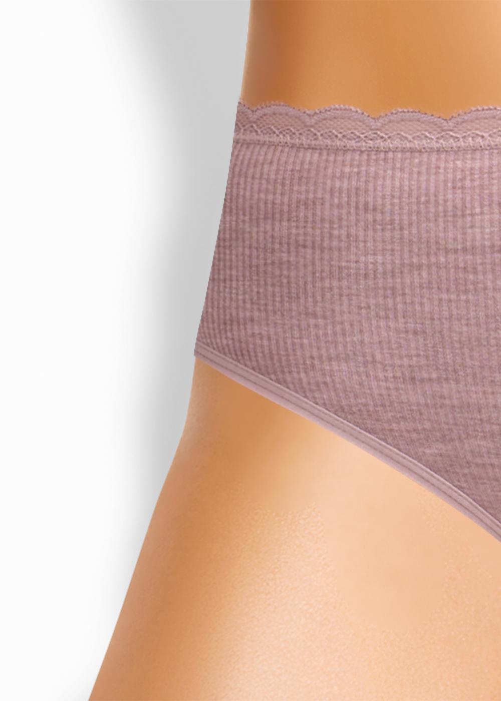 CLE C025 Трусы женские слипы C025 меланж бежевый