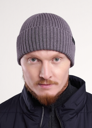CLE 433789вн Шапка 433789вн меланж серый